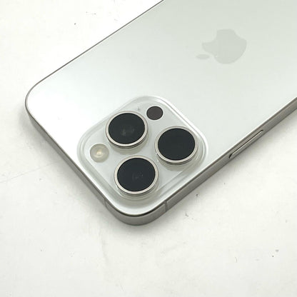 【全額返金保証】【最速発送】Apple iPhone iPhone Pro Max 15 Pro Max 256GB ホワイトチタニウム SIMフリー 白ロム 動作確認済 86%