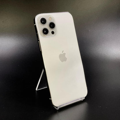 【全額返金保証】【最速発送】Apple iPhone iPhone 12 Pro Max 256GB シルバー Softbank 白ロム 動作確認済 88%