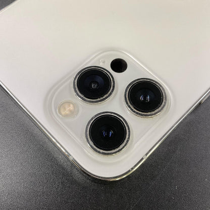 【全額返金保証】【最速発送】Apple iPhone iPhone 12 Pro Max 256GB シルバー Softbank 白ロム 動作確認済 88%
