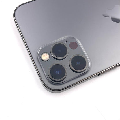 【全額返金保証】【最速発送】Apple iPhone iPhone 12 Pro 128GB グラファイト docomo 白ロム 動作確認済 78%