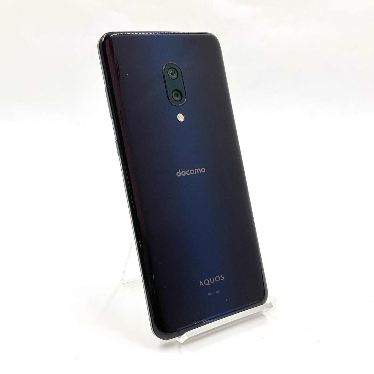 【最速発送】SHARP AQUOS zero2 256GB アストロブラック docomo SH-01M 白ロム【難有】