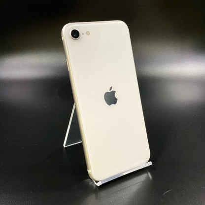 【全額返金保証】【最速発送】Apple iPhone iPhone SE（第3世代） 64GB スターライト Softbank 動作確認済 83%