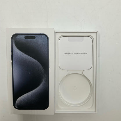 【全額返金保証】【最速発送】Apple iPhone iPhone 15 Pro 512GB ブルーチタニウム SIMフリー 白ロム 動作確認済 88%