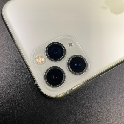 【全額返金保証】【最速発送】Apple iPhone iPhone 11 Pro 256GB シルバー au 白ロム 動作確認済 81%