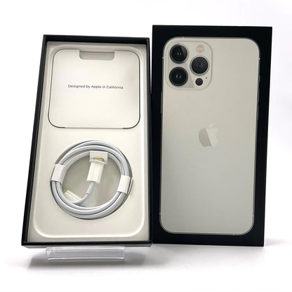 【全額返金保証】【最速発送】Apple iPhone iPhone Pro Max 13 Pro Max 128GB シルバー 楽天モバイル 白ロム 動作確認済 81%