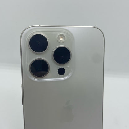 【全額返金保証】【最速発送】Apple iPhone iPhone 15 Pro 256GB ホワイトチタニウム SIMフリー 美品 動作確認済 89%