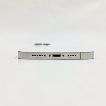 【全額返金保証】【最速発送】Apple iPhone iPhone 12 Pro Max 128GB シルバー au 白ロム 動作確認済 86%