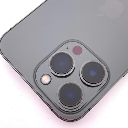 【全額返金保証】【最速発送】Apple iPhone iPhone 13 Pro 128GB グラファイト docomo SIMフリー 白ロム 動作確認済 75%