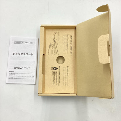【全額返金保証】【最速発送】富士通 arrows We2 64GB ライトオレンジ Softbank A402FC 白ロム 超美品 動作確認済