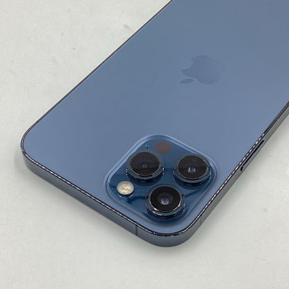 【全額返金保証】【最速発送】Apple iPhone iPhone 12 Pro Max 512GB パシフィックブルー SIMフリー 白ロム 動作確認済 73%