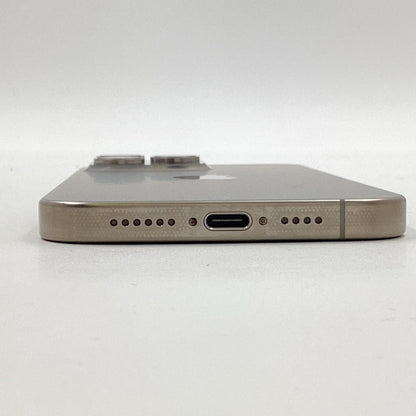 【全額返金保証】【最速発送】Apple iPhone iPhone 15 Pro Max 256GB ナチュラルチタニウム SIMフリー 白ロム 美品 動作確認済 89%