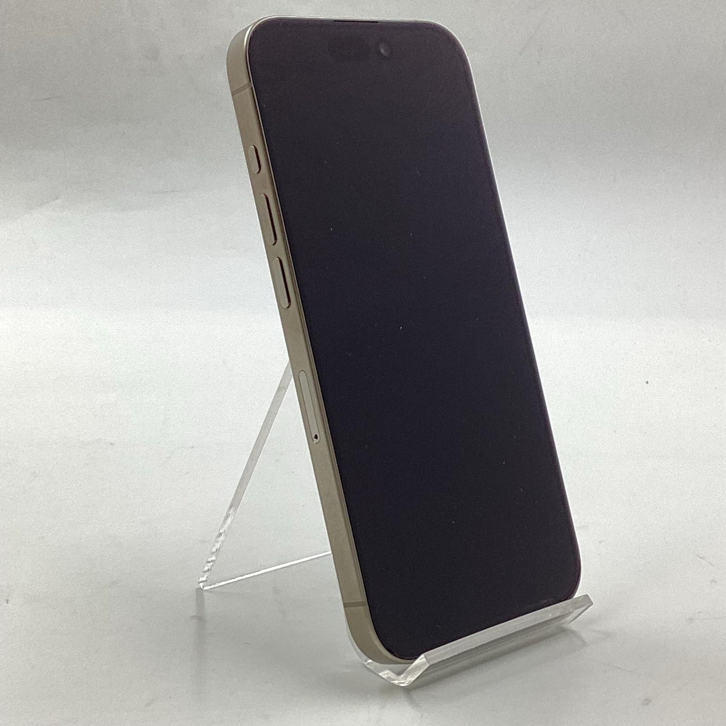 【全額返金保証】【最速発送】Apple iPhone iPhone 15 Pro 512GB ナチュラルチタニウム SIMフリー 白ロム 美品 動作確認済 86%