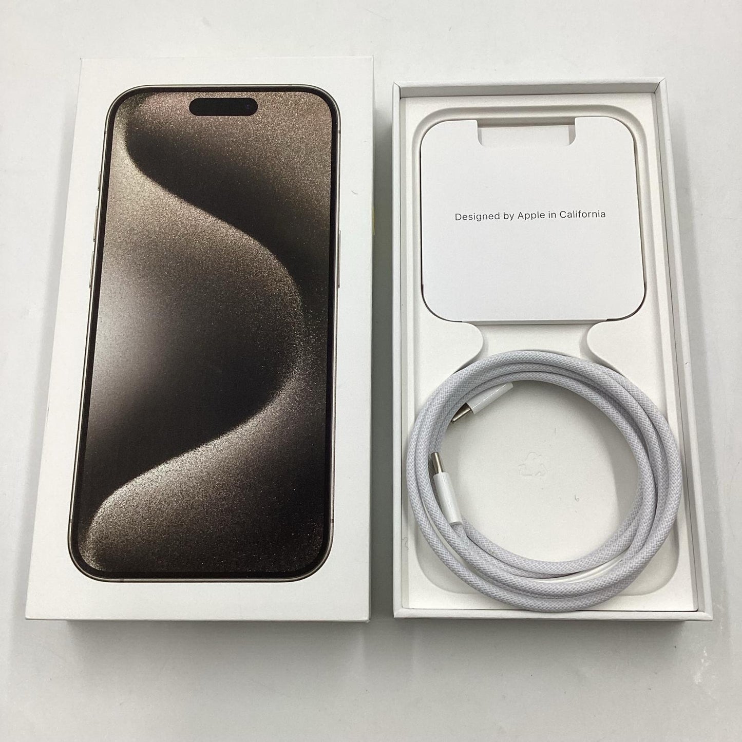 【全額返金保証】【最速発送】Apple iPhone iPhone 15 Pro 512GB ナチュラルチタニウム SIMフリー 白ロム 美品 動作確認済 86%