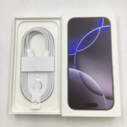 【全額返金保証】【最速発送】Apple iPhone iPhone 16 Pro 256GB ブラックチタニウム SIMフリー 白ロム 動作確認済 98%