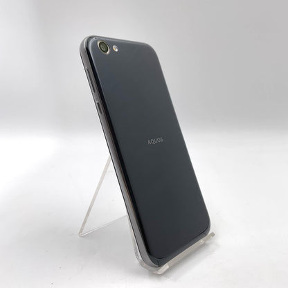 【最速発送】SHARP AQUOS R 64GB マーキュリーブラック docomo SH-03J 白ロム【難有】