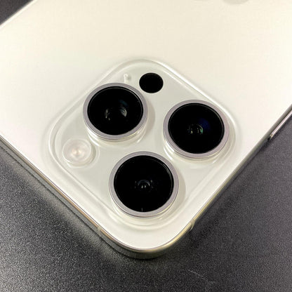 【全額返金保証】【最速発送】Apple iPhone iPhone 15 Pro Max 256GB ホワイトチタニウム SIMフリー 白ロム 美品 動作確認済 87%