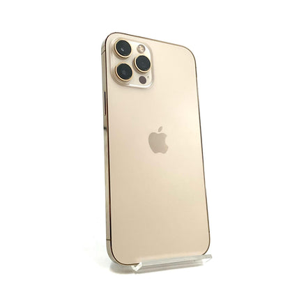 【全額返金保証】【最速発送】Apple iPhone iPhone 12 Pro Max 256GB ゴールド docomo SIMフリー 白ロム 動作確認済 82%