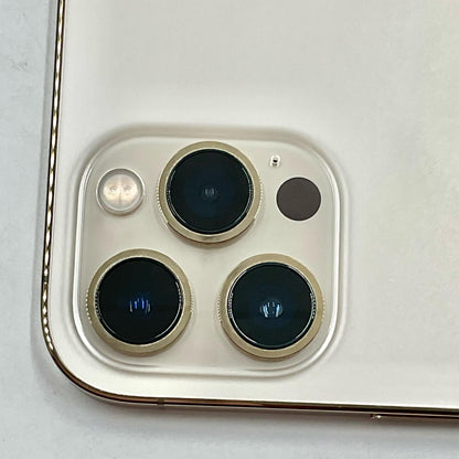 【全額返金保証】【最速発送】Apple iPhone iPhone 12 Pro Max 256GB ゴールド docomo SIMフリー 白ロム 動作確認済 82%