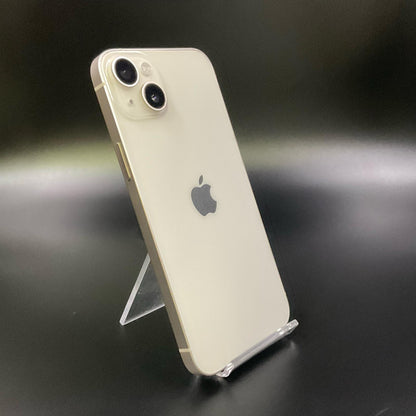【全額返金保証】【最速発送】Apple iPhone iPhone 14 Plus 256GB スターライト SIMフリー 白ロム 動作確認済 83%