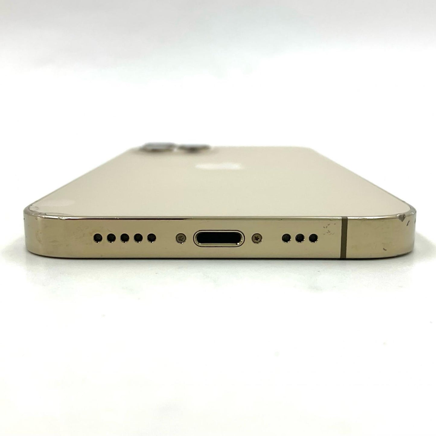 【全額返金保証】【最速発送】Apple iPhone iPhone 12 Pro 128GB ゴールド docomo SIMフリー 白ロム 動作確認済 76%