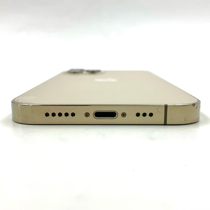 【全額返金保証】【最速発送】Apple iPhone iPhone 12 Pro 128GB ゴールド docomo SIMフリー 白ロム 動作確認済 76%