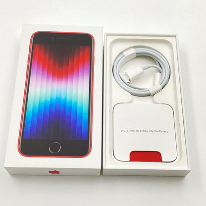 【全額返金保証】【最速発送】Apple iPhone iPhone SE（第2世代） 64GB (PRODUCT)RED SIMフリー 白ロム 動作確認済 74%