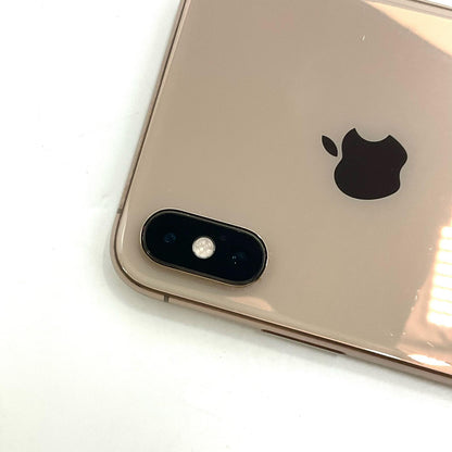 【最速発送】Apple iPhone iPhone XS 256GB ゴールド docomo 白ロム【難有】 85%