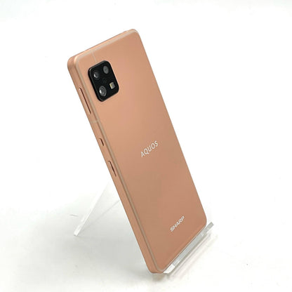 【全額返金保証】【最速発送】SHARP AQUOS AQUOS sense6 64GB ライトカッパー SIMフリー SH-M19 白ロム 動作確認済