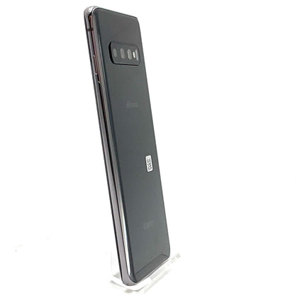 【全額返金保証】【最速発送】SAMSUNG Galaxy S10 128GB プリズムブラック docomo SC-03L 白ロム 動作確認済