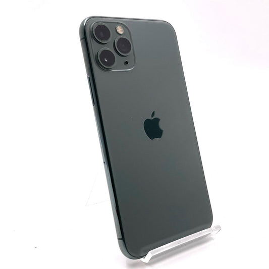 【全額返金保証】【最速発送】Apple iPhone iPhone 11 Pro 256GB ミッドナイトグリーン docomo 白ロム 動作確認済 74%