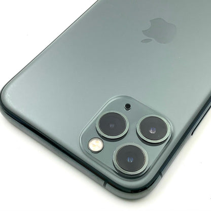 【全額返金保証】【最速発送】Apple iPhone iPhone 11 Pro 256GB ミッドナイトグリーン docomo 白ロム 動作確認済 74%