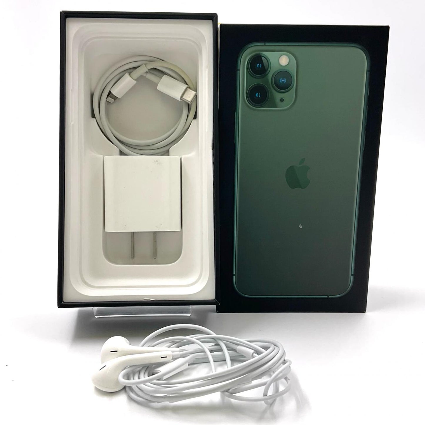 【全額返金保証】【最速発送】Apple iPhone iPhone 11 Pro 256GB ミッドナイトグリーン docomo 白ロム 動作確認済 74%