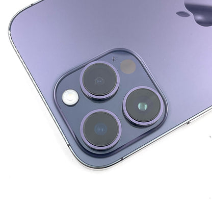 【全額返金保証】【最速発送】Apple iPhone iPhone 14 Pro Max 512GB ディープパープル docomo 白ロム 動作確認済 84%