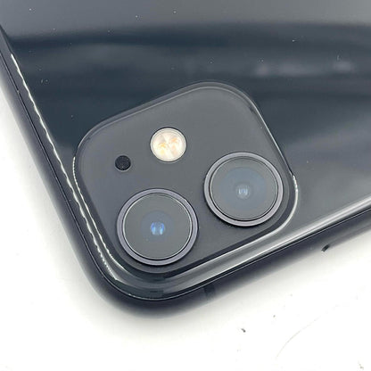 【全額返金保証】【最速発送】Apple iPhone iPhone 11 64GB ブラック SIMフリー 白ロム 動作確認済 75%