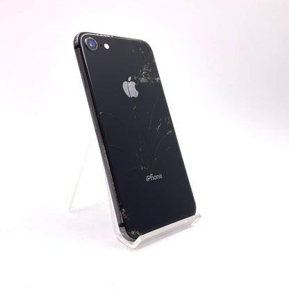 【最速発送】Apple iPhone iPhone 8 64GB スペースグレイ au 白ロム【難有】 72%