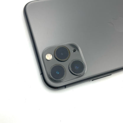 【全額返金保証】【最速発送】Apple iPhone iPhone 11 Pro Max 256GB スペースグレイ Softbank 白ロム 動作確認済 73%