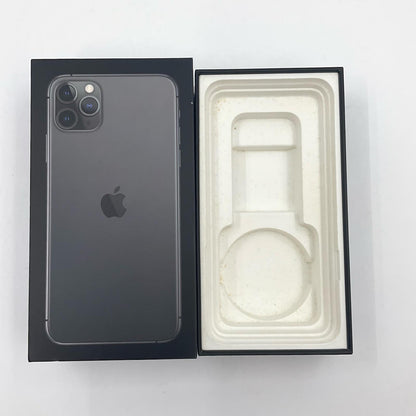 【全額返金保証】【最速発送】Apple iPhone iPhone 11 Pro Max 256GB スペースグレイ Softbank 白ロム 動作確認済 73%