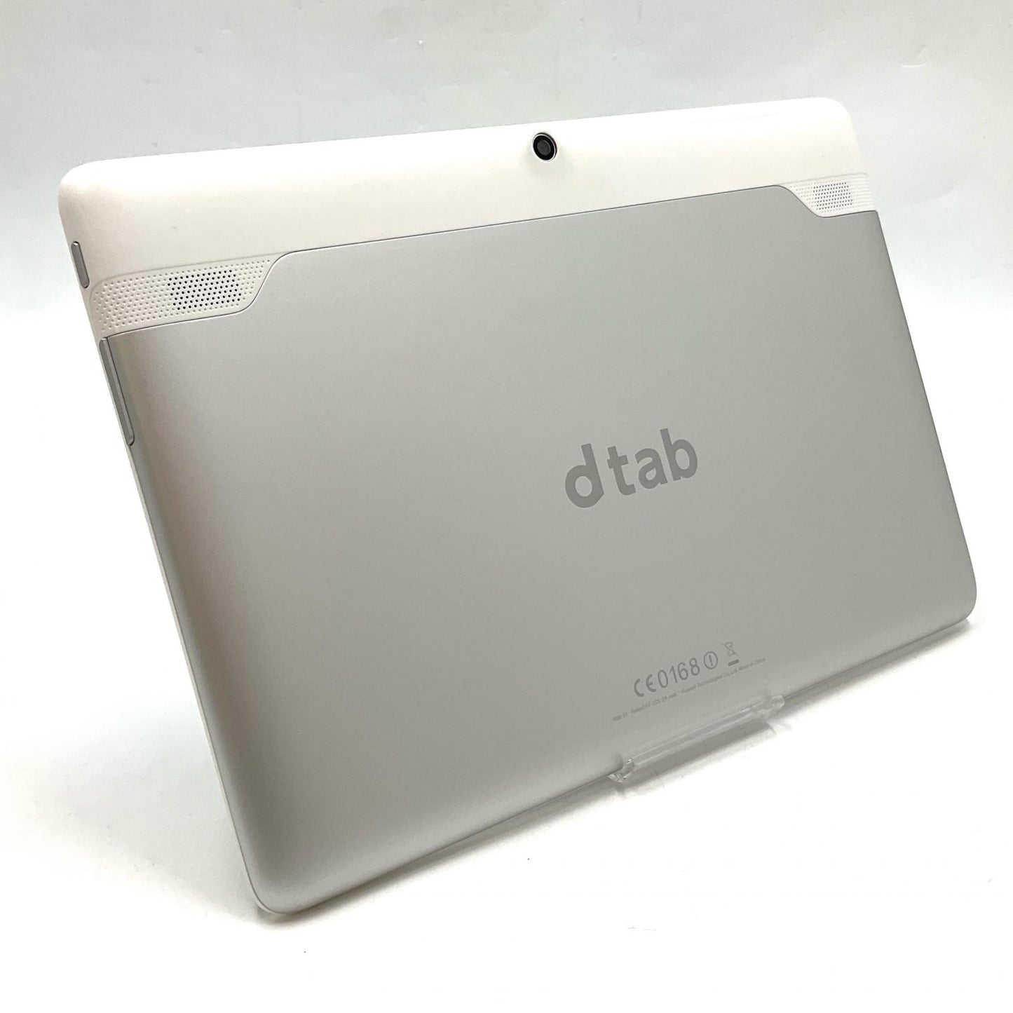 【全額返金保証】【最速発送】Huawei dtab docomo Aluminum Silver(S) 10.1インチ 8GB docomo 白ロム 動作確認済