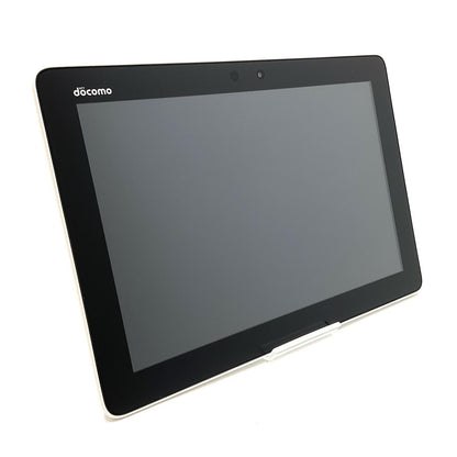 【全額返金保証】【最速発送】Huawei dtab docomo Aluminum Silver(S) 10.1インチ 8GB docomo 白ロム 動作確認済