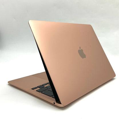 【全額返金保証】【最速発送】Apple MacBook Air 13.3インチ 2020 1.1GHz デュアルコア Intel Core i3 8GB SSD 256GB ゴールド 81.9% 動作確認済