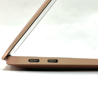 【全額返金保証】【最速発送】Apple MacBook Air 13.3インチ 2020 1.1GHz デュアルコア Intel Core i3 8GB SSD 256GB ゴールド 81.9% 動作確認済