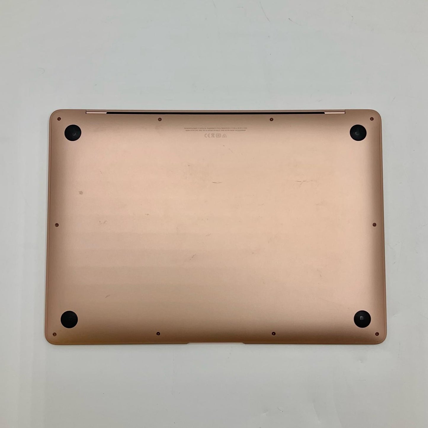 【全額返金保証】【最速発送】Apple MacBook Air 13.3インチ 2020 1.1GHz デュアルコア Intel Core i3 8GB SSD 256GB ゴールド 81.9% 動作確認済