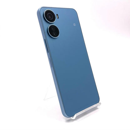 【最速発送】ZTE Libero 5G IV 128GB ブルー Softbank SIMフリー A302ZT 白ロム【難有】