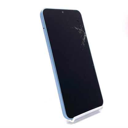 【最速発送】ZTE Libero 5G IV 128GB ブルー Softbank SIMフリー A302ZT 白ロム【難有】
