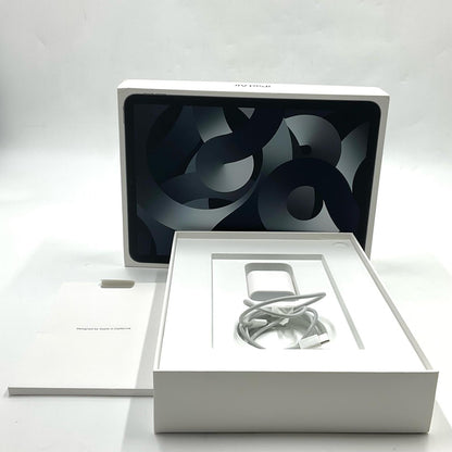 【全額返金保証】【最速発送】Apple iPad Air 10.9インチ 第5世代 256GB スペースグレイ Wi-Fi 動作確認済