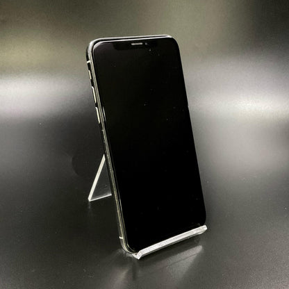 【最速発送】Apple iPhone iPhone X 256GB シルバー au 白ロム【難有】 85%
