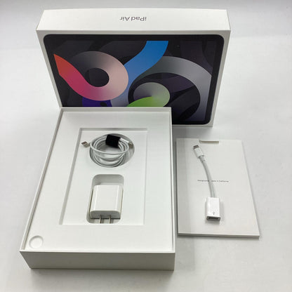 【全額返金保証】【最速発送】Apple iPad Air 10.9インチ 第4世代 64GB スペースグレイ WiFi+Cellular docomo 白ロム 美品 動作確認済