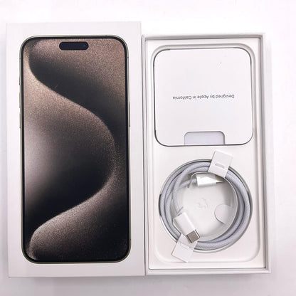 【全額返金保証】【最速発送】Apple iPhone iPhone 15 Pro Max 512GB ナチュラルチタニウム SIMフリー 白ロム 超美品 動作確認済 99%