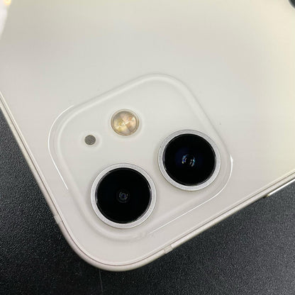 【全額返金保証】【最速発送】Apple iPhone iPhone 12 128GB ホワイト Softbank SIMフリー 白ロム 動作確認済 80%