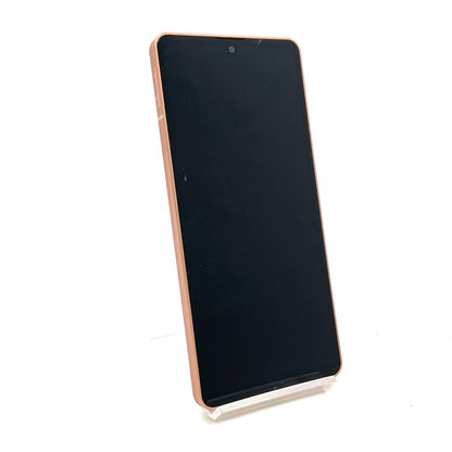 【最速発送】SHARP AQUOS sense6s 64GB ライトカッパー au SIMフリー SHG07【難有】
